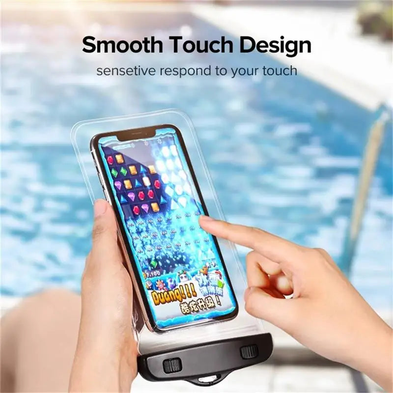 Waterproof Phone Case swimming water proof bag universal underwater phone protector pouch PV cover for iPhone16 15 14 13 Pro Max