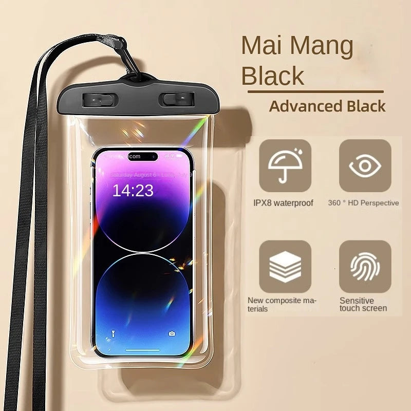 Waterproof Phone Case swimming water proof bag universal underwater phone protector pouch PV cover for iPhone16 15 14 13 Pro Max