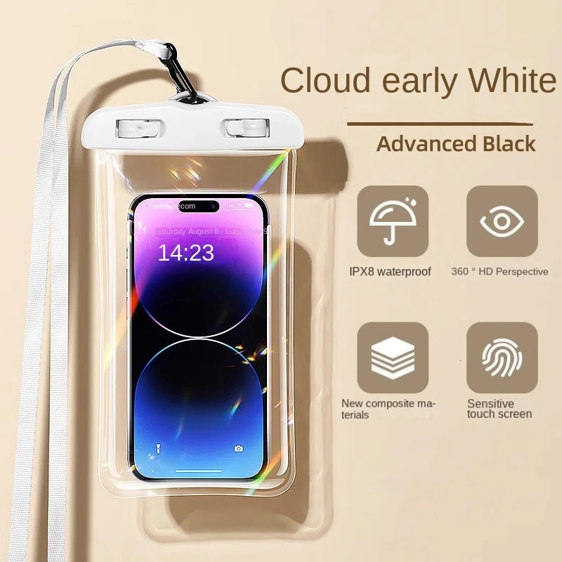 Waterproof Phone Case swimming water proof bag universal underwater phone protector pouch PV cover for iPhone16 15 14 13 Pro Max