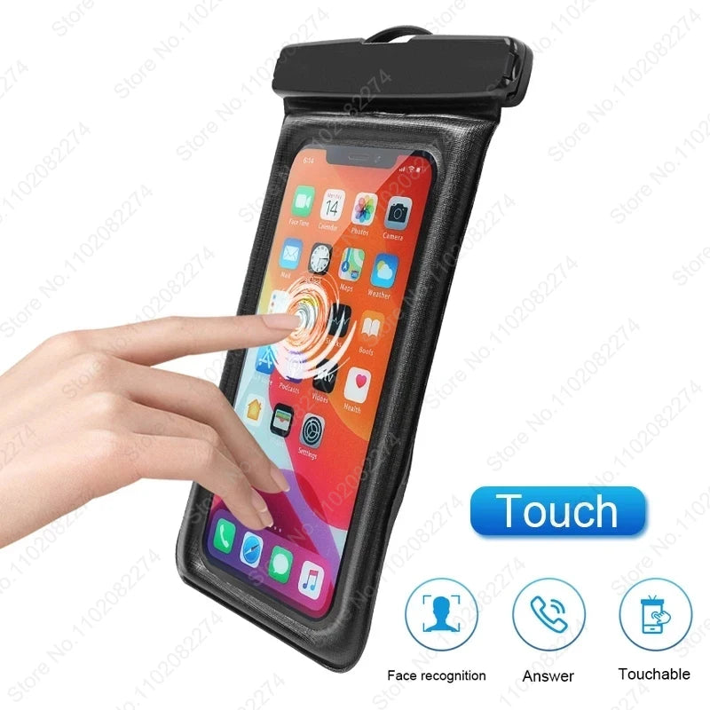 Waterproof Phone Case Swimming Water Proof Bag Universal Underwater Protector Cover For iPhone 13 12 11 14 15 Pro Max Mini XR XS