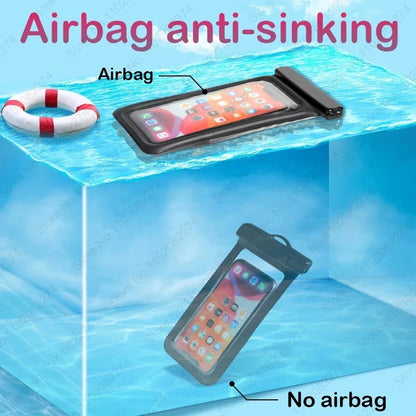 Waterproof Phone Case Swimming Water Proof Bag Universal Underwater Protector Cover For iPhone 13 12 11 14 15 Pro Max Mini XR XS