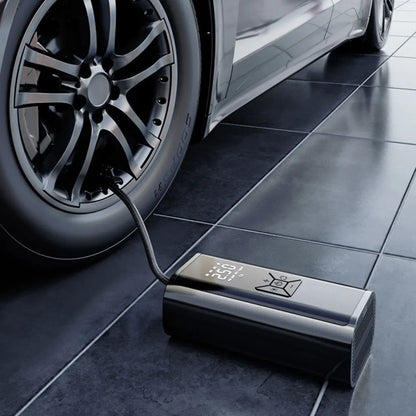 Mini Portable Tire Inflator, Car Air Compressor, Wireless Car Inflation Pump To Inflate Tires For Cars, Motorcycles, Bicycles！