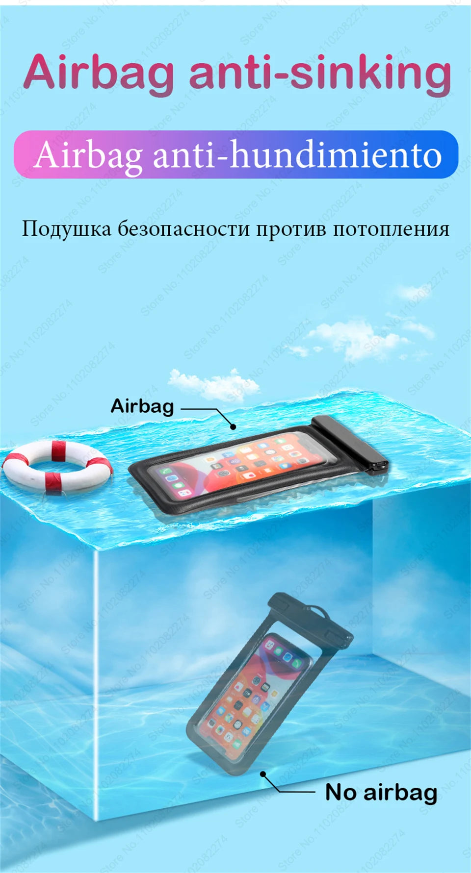 Waterproof Phone Case Swimming Water Proof Bag Universal Underwater Protector Cover For iPhone 13 12 11 14 15 Pro Max Mini XR XS